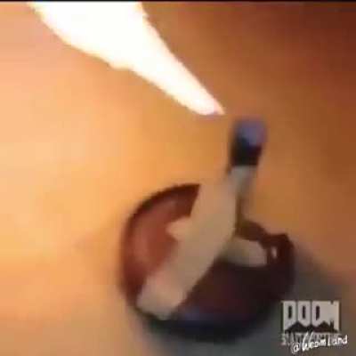 The doomba. When used summon the doomba that burns everything in sight. Can be crafted. Burn the entire forest down