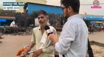 Media is busy discussing Sachin & Seema and how Rahul Gandhi gave a flying Kiss to Irani 🐄. However the ground reality of India is this. The poor man cried his heart out describing his situation. 