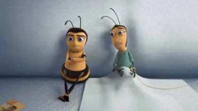 Entire Bee Movie but it's a gif