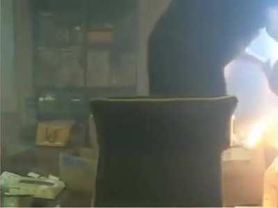 Guy has multiple ooppertunities to stop his appartment burning down, but somehow managed to miss all of them