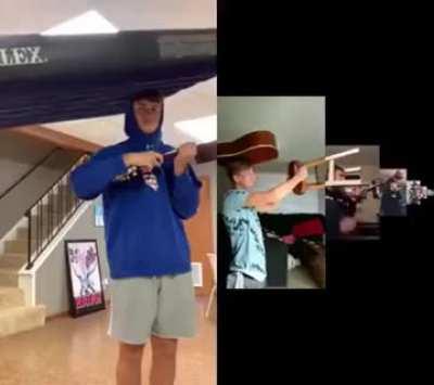 The lip syncing centipede.