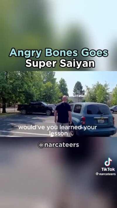 To intimidate a Tik-toker