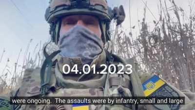 Bakhmut update 4-1-23. The situation is unchanged. The invaders try to attack in small and large groups and use MLRS and aviation but the line of defense is standing and Bakhmut holds 🇺🇦