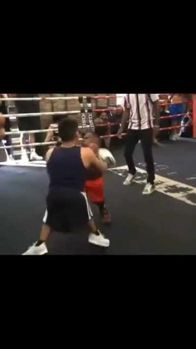 I could KO both these guys simultaneously.