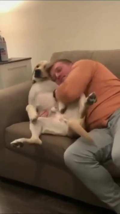 His eyes say's it all