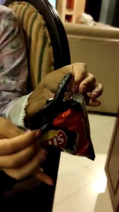 Just one chip inside the whole packet