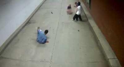 Couple beaten in random attack