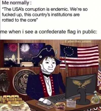 rather be bootlicker than a confederate