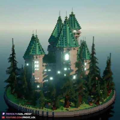 a cool Castle that I built in 10 hours