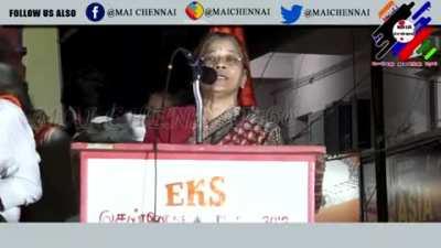 BJP's Uma Anandan, one of the candidates of the upcoming local body election about caste.