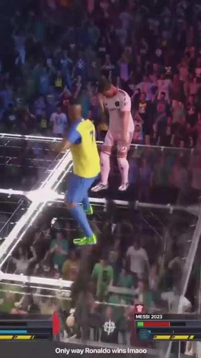 Only way ronaldo can win against Messi now