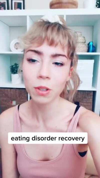 An eating disorder recovery tip