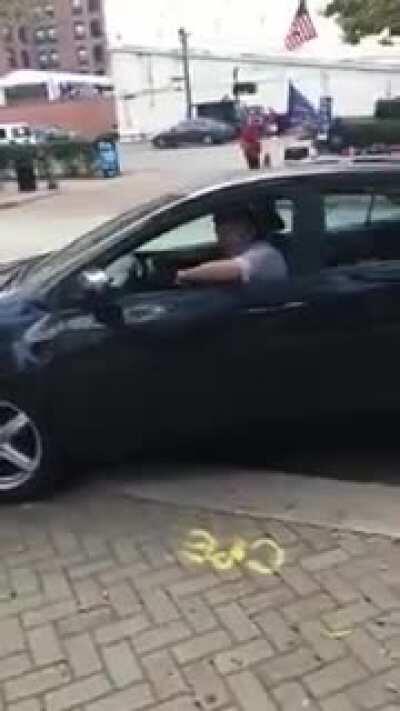 Driver Spits at Guy During Pandemic.. Gets Instant Karma