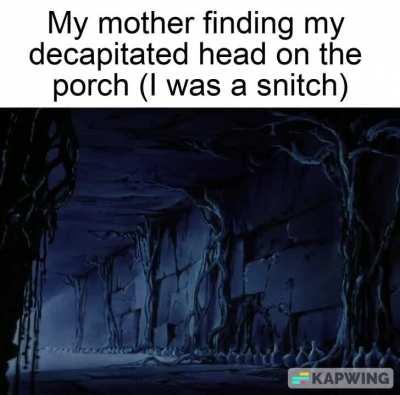 No one likes snitches