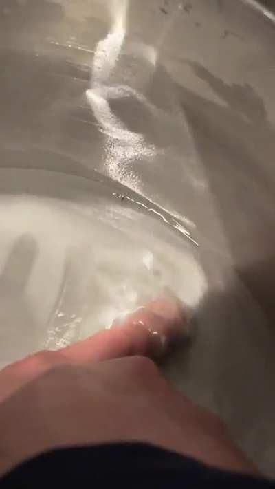 The amount of minerals in my tap water