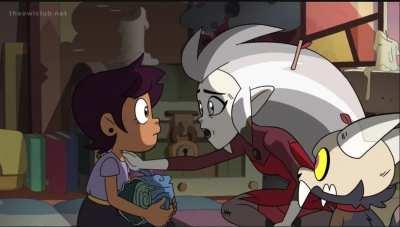 My favorite part of the latest episode. Luz couldn't be more wrong about not being meant to be there.