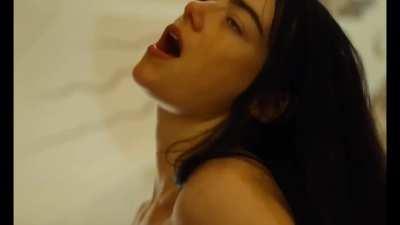 Emma Stone in a scene from Poor Things 