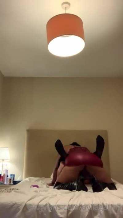 He couldn’t handle it😂