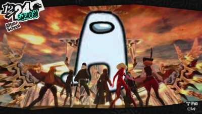 GUYS THE PHANTOM THIEVES ARE GOING TO DESTROY AMOGUS