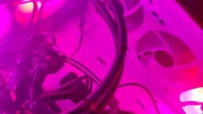 How do I tell my friend that he needs to do cable management for his new build?