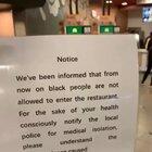 In China, Black people are not allowed to enter McDonalds