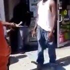 This punk thought his friends would be impressed if he played the 