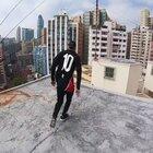 High rise parkour in Hong Kong
