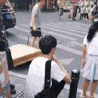 Excuse me sir could you move? Thanks.