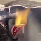 Intentional and funny kill.