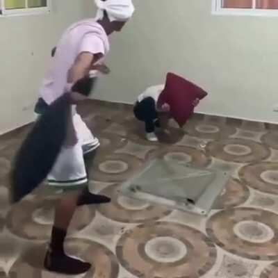 The technique is amazing