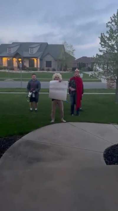 he got medieval rizz