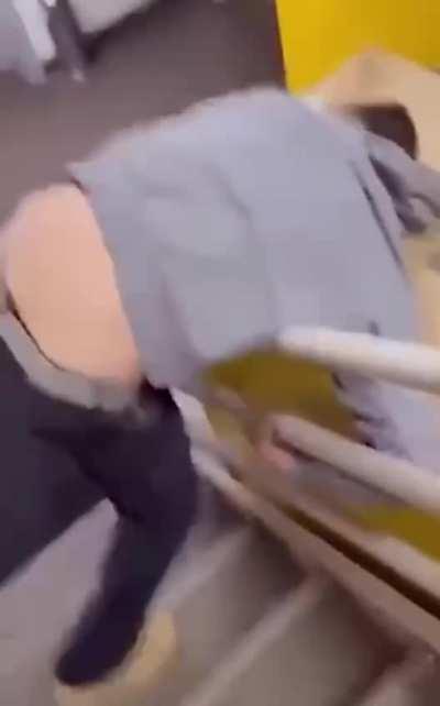 Trying to stair sliding