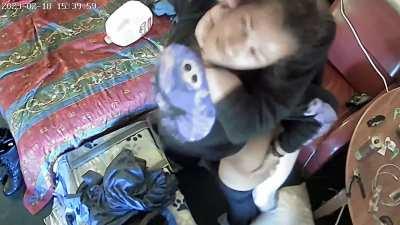 Another clip of my ebony gf enjoying my BWC