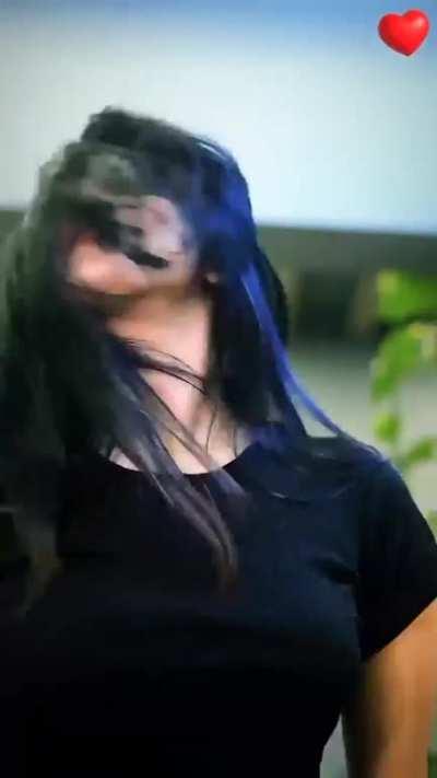 Divya Bharathi Silky Long Hair