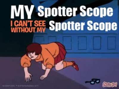 Accidentally dropping your Spotter Scope while looting…