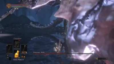 My final attempt out of the 97 it took for me to beat Midir. I am doing my first playthrough of dark souls 3 whilst also doing it as a soul level 1 challenge run. I have not done a sl1 run before, the only other soulslike I've played is dark souls. More d