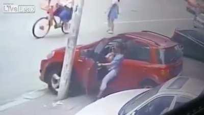 She's fine. Just a twisted ankle nothing more.