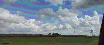 Driving through N Texas