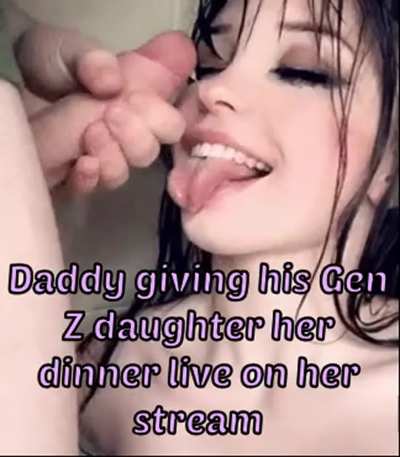 Gen Z daughter