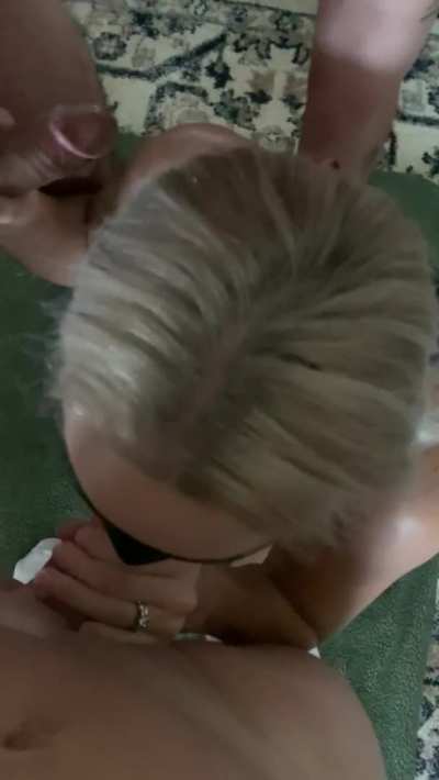 Blindfold me and invite a friend over! 