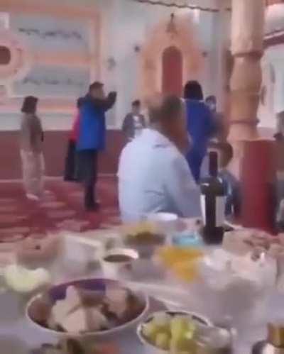 In China, Chinese local authorities turned this Mosque to a bar after putting the local uyghur muslims in Jail