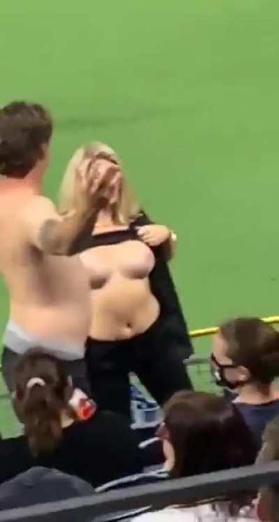 She was kicked out shortly after..