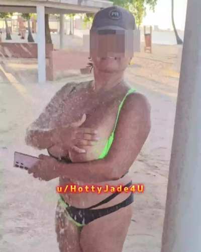 My HUGE Asian beach titties