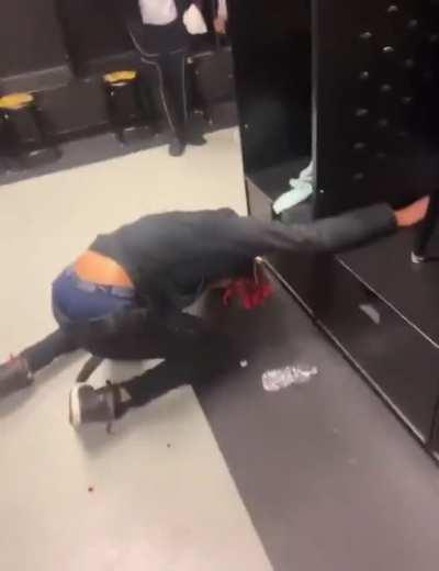 It’s all that red dye leaking#fightsvideos