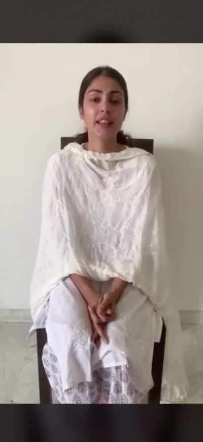 Rhea Chakroborty Video Statement: Satyameva Jayate