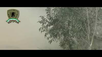 FSA IED attack on a speeding Syrian Army tank in al-Malihah - 2/18/2013