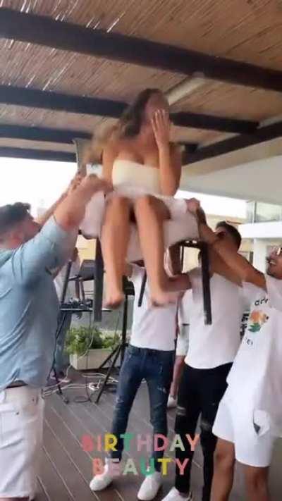 Her birthday yesterday