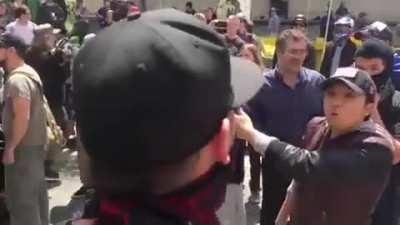 WWII antifa who joined to fight nazis questions if he joined the right side after modern antifa considers him a nationalist for patriotism