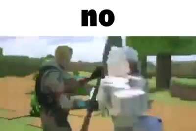 that one rich mf with notoriously overpowered and p2w weapons when im having a normal gameplay: