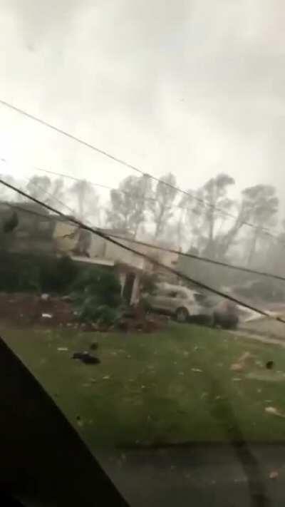 What could go wrong driving in to a tornado.